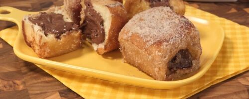 Brioche Recheado com Creme de Avelã