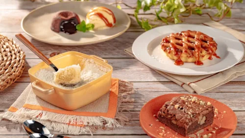 Caramelo salgado para sobremesas