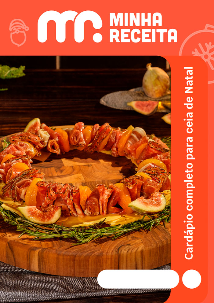 Cardápio completo para ceia de Natal