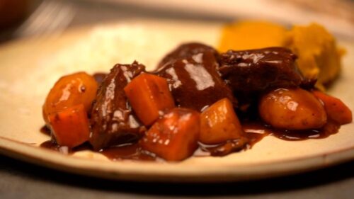 Carne de Panela com Legumes