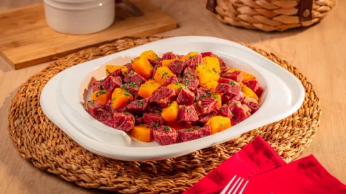 Carne Seca com Abóbora