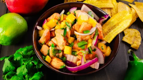Ceviche de Salmão