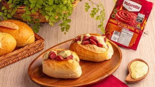 Choripan de Linguiça Bovina Fatiada