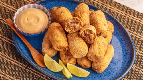 Croquete alemão de carne assada