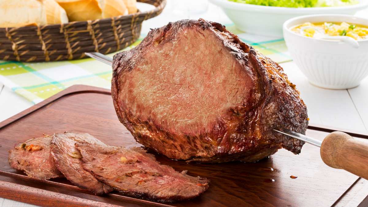 Cupim Assado com Vinagrete de Laranja