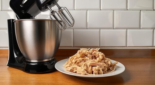 Desfiar frango na batedeira: aprenda a usar essa funcionalidade