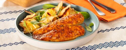 Filé de Tilápia Picante com Abacaxi