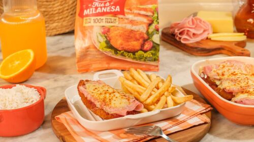 Empanados de Frango à Parmegiana