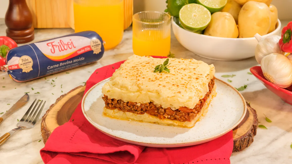 Escondidinho de Carne Moída