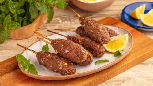 Espetinho de kafta na airfryer