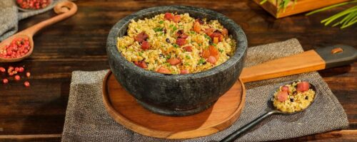 Farofa de Maracujá com Bacon
