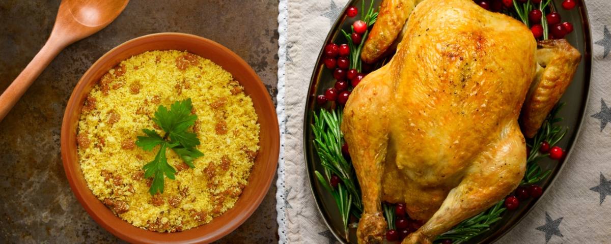 Fiesta Orgânico Seara com Vinagrete de Lentilha, Farofa de Cenoura e Quinoa