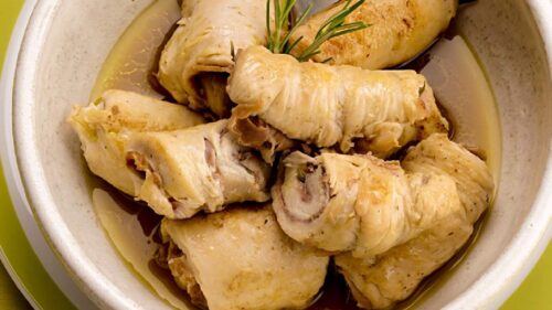 Filé de Frango Enrolado com Presunto Cru