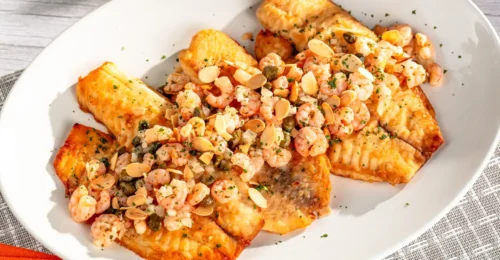 Filé de peixe à Belle Meunière