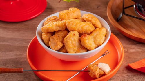 Pode colocar empanado congelado na airfryer?