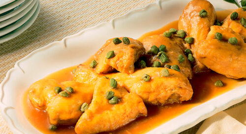 Frango com Alcaparra