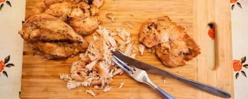 Como congelar frango desfiado para usar o mês inteiro