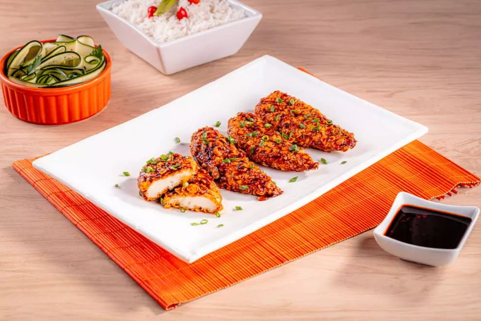 8 receitas de frango agridoce para almoço e jantar!