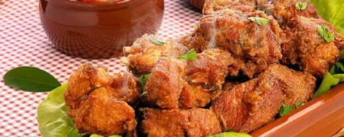 Frango à Passarinho Frito