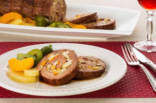 3 receitas deliciosas de lagarto recheado para fim de semana