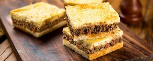Lanche de Forno de Carne Moída