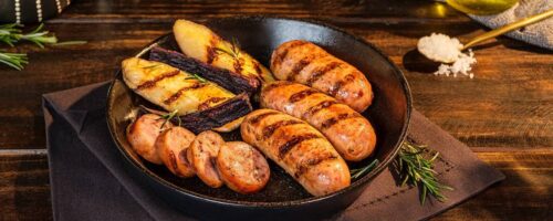 Linguiça com Batata