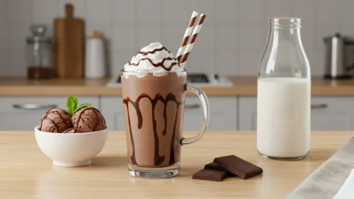 Como fazer milk shake cremoso com poucos ingredientes