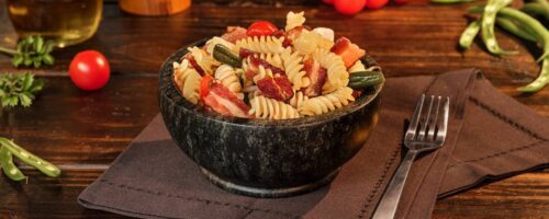 Macarrão com Bacon