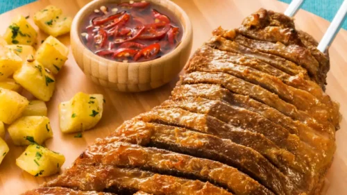 Maminha com Mandioca Sautée