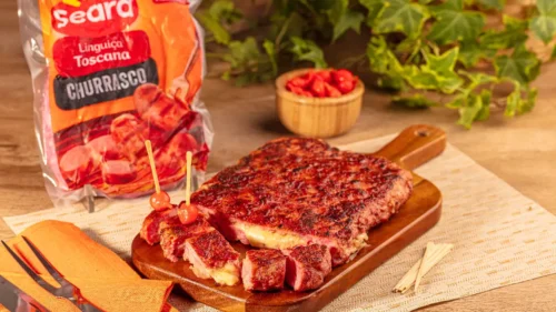Manta de linguiça aperitivo
