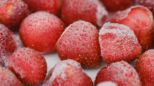 Morango congelado dura quanto tempo?