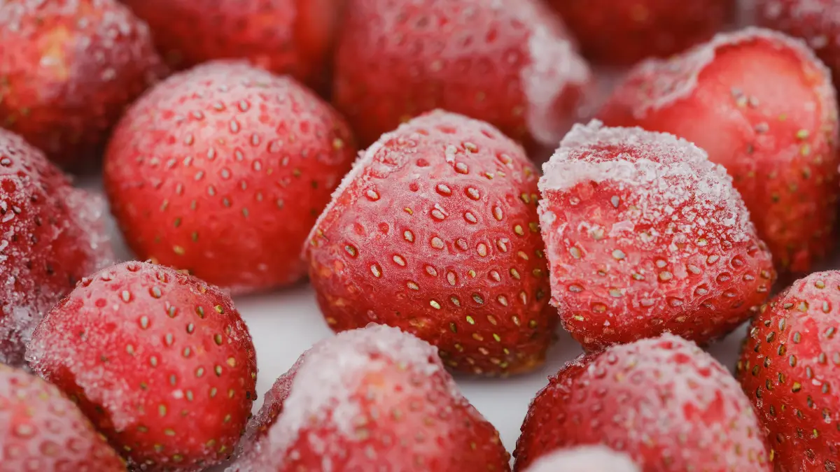 Morango congelado dura quanto tempo?