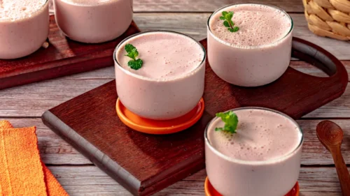 Mousse de morango