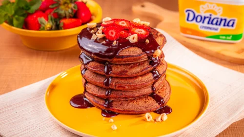 Panqueca Americana de Chocolate