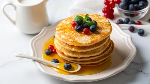 Como fazer panqueca americana fácil e rápido? Teste essa receita no café da manhã