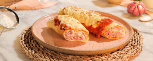 Panqueca de Presunto e Queijo