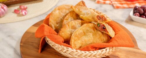 Pastel de Calabresa
