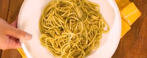 Macarrão ao Pesto