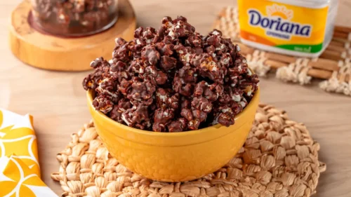 Pipoca de Chocolate Derretido