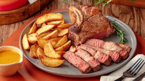 Prime rib curado no mel
