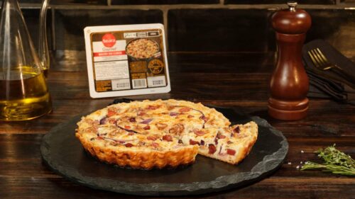 Quiche de Bacon Caramelizado
