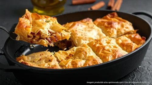 Bacon Caramelizado na Baclava Salgada