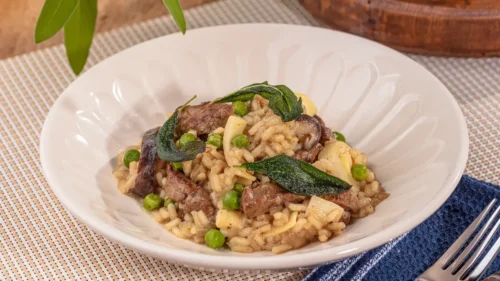 Risoto de Filé Mignon