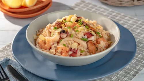 Risoto de frutos do mar