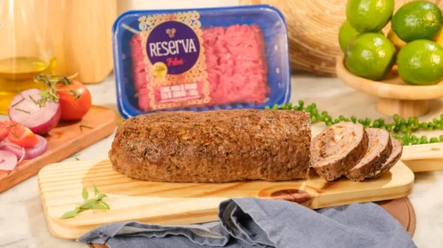 Rocambole de Carne Moída