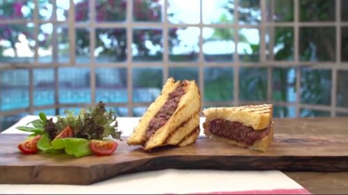 Sanduíche de Tartare de Patinho