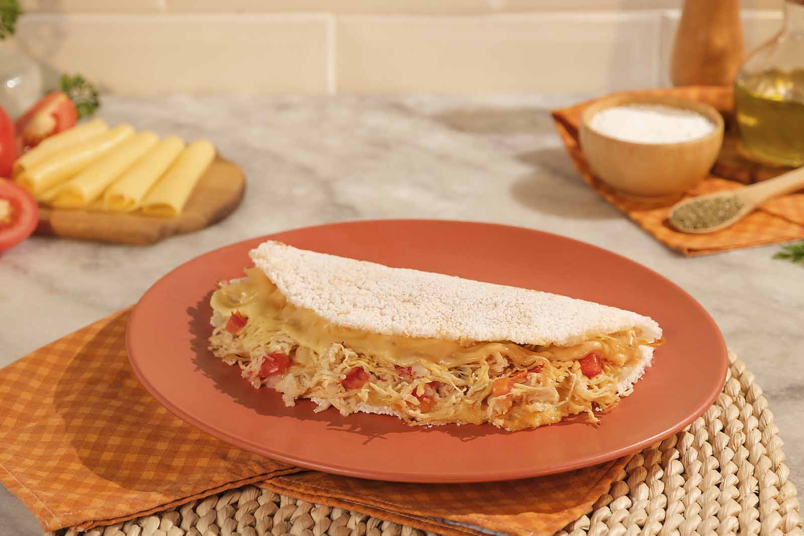 Tapioca recheada