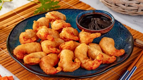 Tempura de camarão​