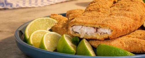 Filé de Tilápia Empanado