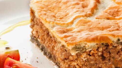 Torta de Carne com Requeijão Cremoso